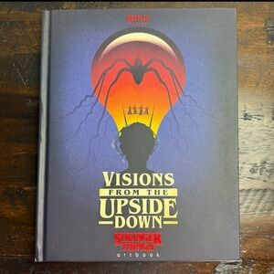 Stranger Things Hardcover Collectors Book Visions from the Upside Down Artbook